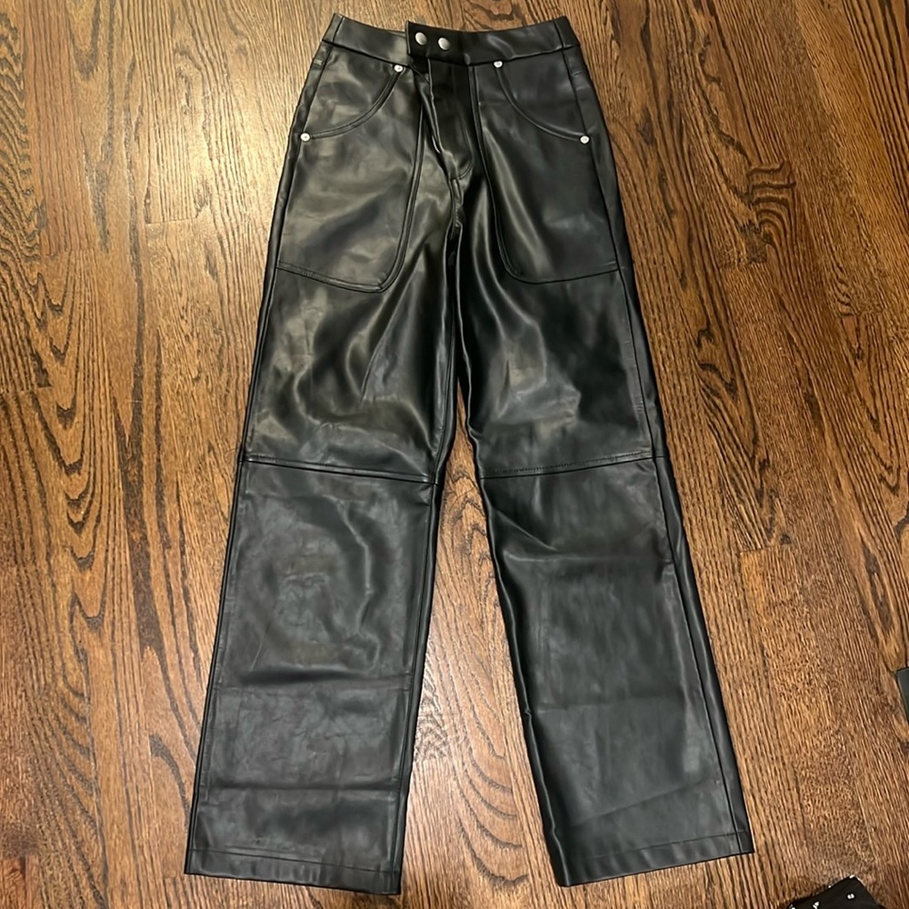Blank NYC faux leather pants